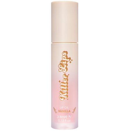 Ulei de buze cu vitamina E, vitamina C si acid hialuronic Vanilla Lip Oil, 3.8 ml, Killer Lips 703372