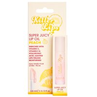 Ulei de buze cu vitamina E, vitamina C si acid hialuronic Peach Lip Oil, 3.8 ml, Killer Lips