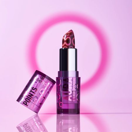 Ruj care isi schimba culoarea Aura Points Colour Changing Lipstick, 3.2 g, Essence 703420
