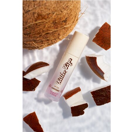 Ulei de buze cu vitamina E, vitamina C si acid hialuronic Coconut Lip Oil, 3.8 ml, Killer Lips 703425