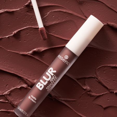 Ruj crema mat, 01 Deep Scroll, BLUR souffle matte, 3.6 ml, Essence 703457