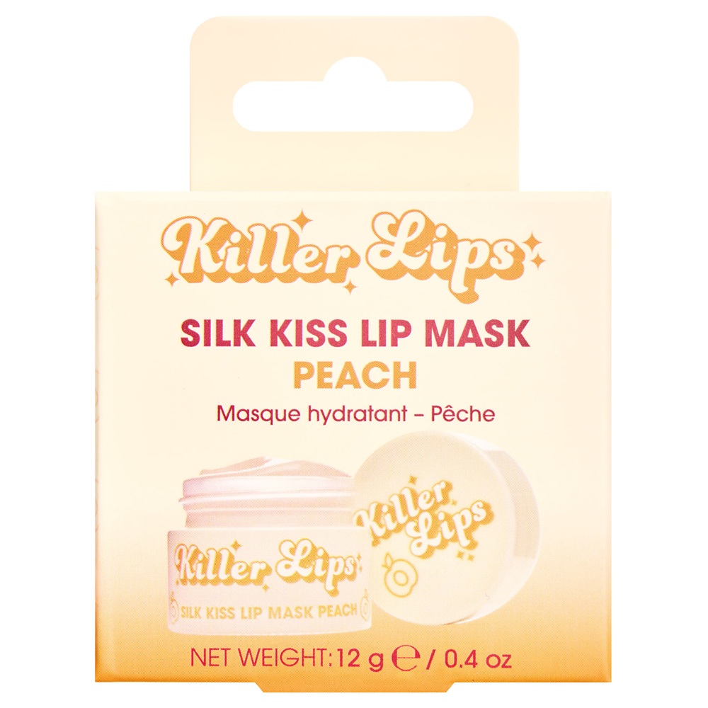 Masca pentru buze cu aroma de piersica Lip Mask Peach, 12 g, Killer Lips