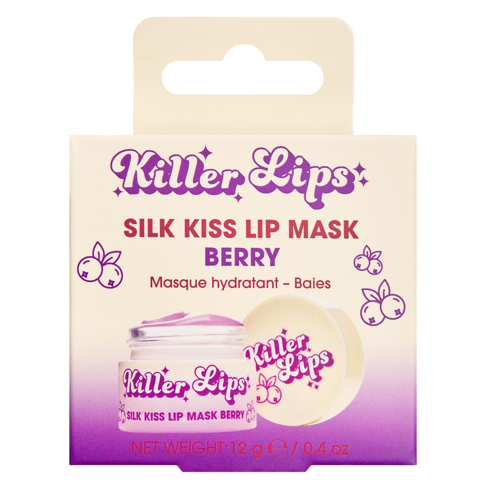 Masca pentru buze cu aroma de afine Lip Mask Berry, 12 g, Killer Lips