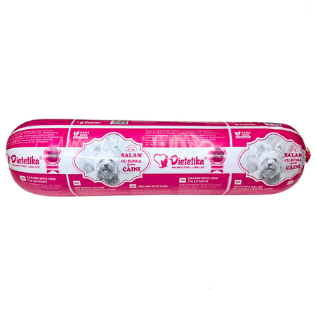 Salam cu sunca pentru caini, 1 Kg, Dietetika