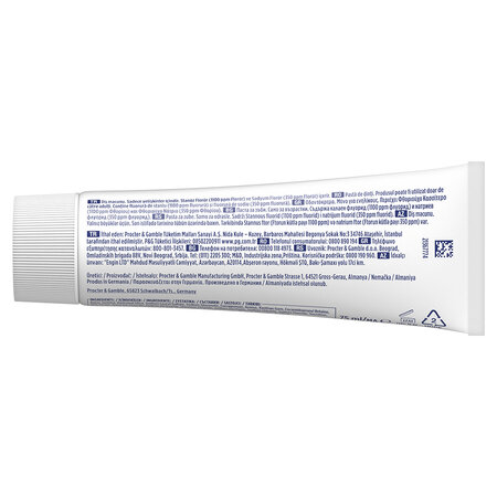 Pasta de dinti cu aroma de eucalipt si mentol Advanced Sensitivity Protection, 75 ml, Oral-B 703679