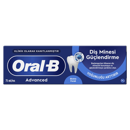 Pasta de dinti cu aroma de eucalipt Advanced Ebamel Strengthening, 75 ml, Oral-B 703683