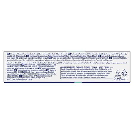 Pasta de dinti cu cristale si aroma de menta Advanced Plaque Control, 75 ml, Oral-B 703726