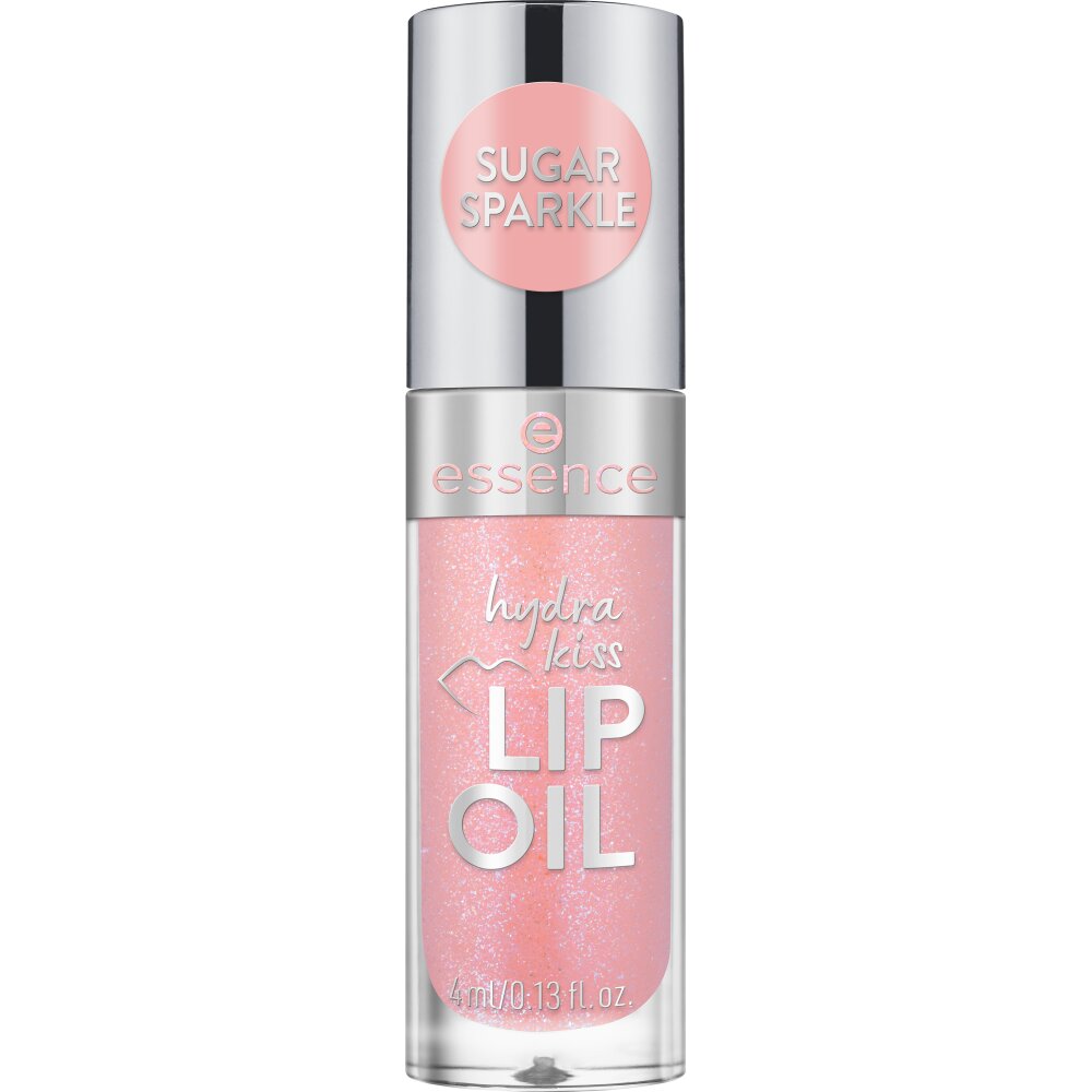 Ulei de buze 10 Sugar Sparkle, Hydra Kiss Lip Oil, 4 ml, Essence