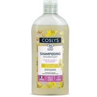 Sampon Bio pentru par uscat si deteriorat cu ulei de camelina Cosmos Organic, 250 ml, Coslys