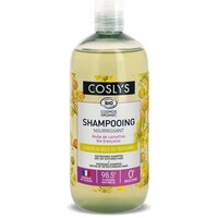 Sampon Bio pentru par uscat si deteriorat cu ulei de camelina Cosmos Organic, 500 ml, Coslys