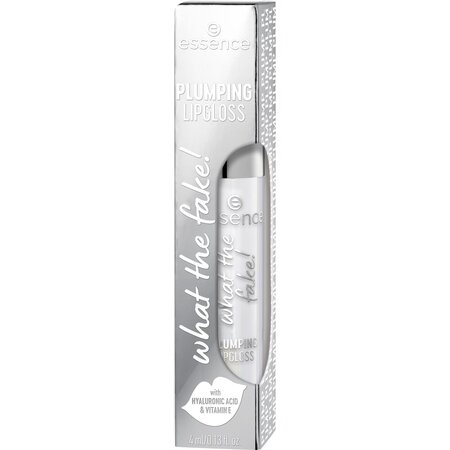 Luciu pentru buze 100 Sheer Genius, What the fake! Plumping Lipgloss, 4 ml, Essence 703773