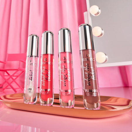 Luciu pentru buze 102 Pink About It, What the fake! Plumping Lipgloss, 4 ml, Essence 703798