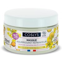 Masca Bio hranitoare si reparatoare pentru par uscat si deteriorat Cosmos Organic, 250 ml, Coslys