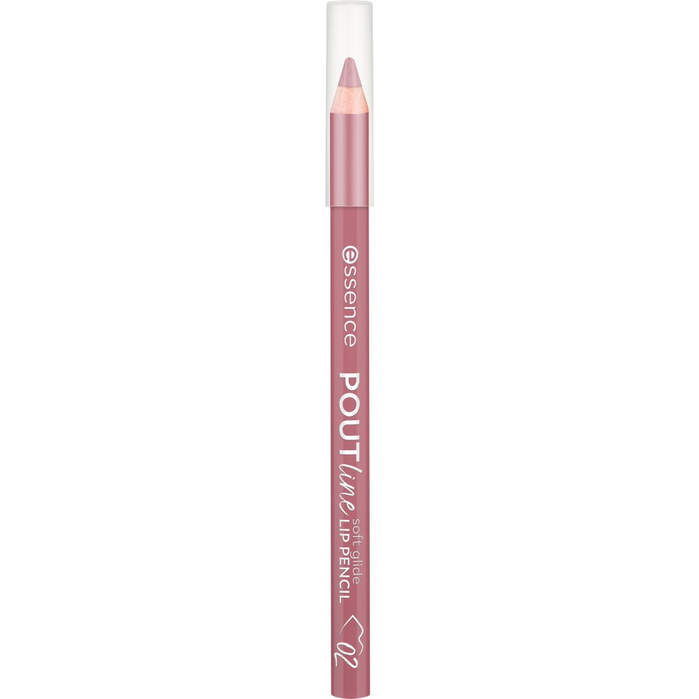 Creion pentru buze, 02 Pinkly Promise, POUTline soft glide, 0.62 g, Essence
