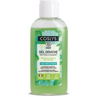 Gel de dus Bio revigorant cu menta si canepa Cosmos Organic, 75 ml, Coslys