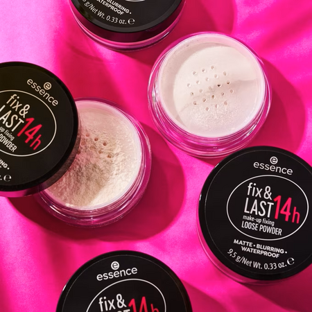 Pudra pentru fixare machiaj Fix & Last 14h, 9.5 g, Essence 704038