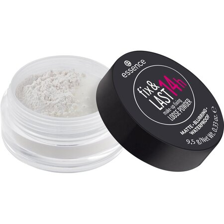 Pudra pentru fixare machiaj Fix & Last 14h, 9.5 g, Essence 704036