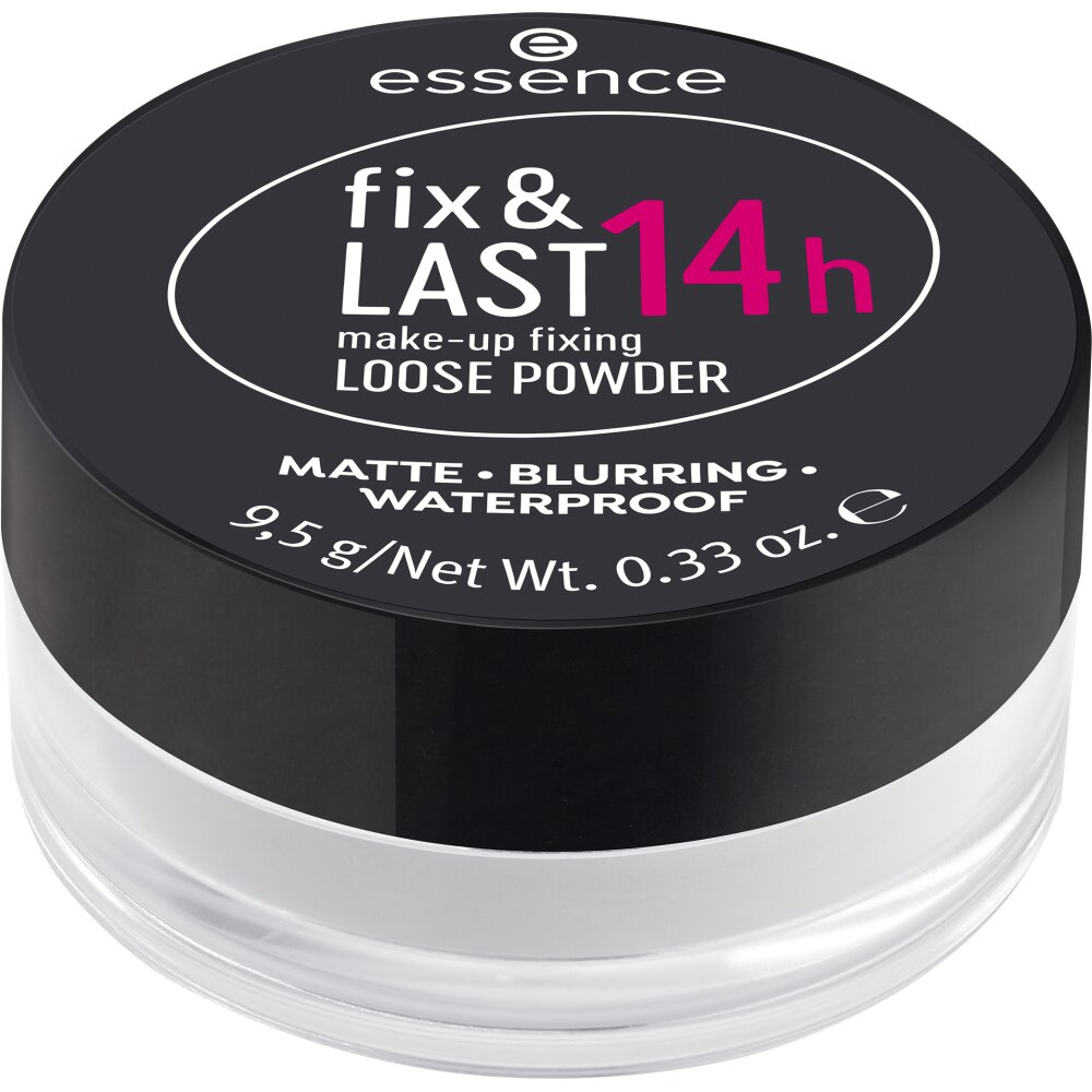 Pudra pentru fixare machiaj Fix & Last 14h, 9.5 g, Essence