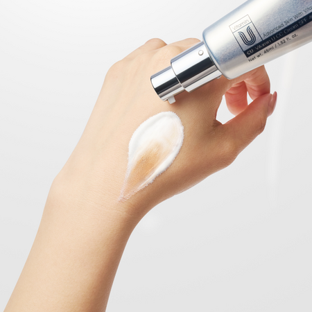 Crema hidratanta cu protectie solara SPF40 PA+++ Cc Cream Vitamin U, 45 ml, CU Skin 708320