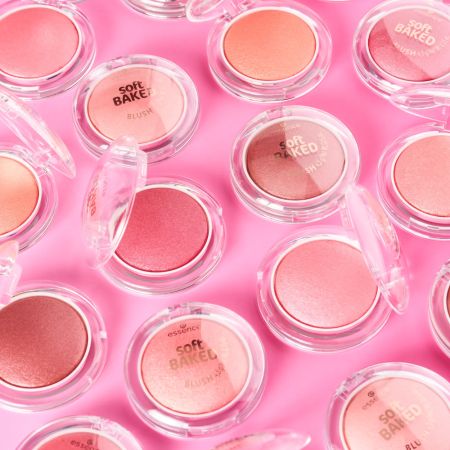 Fard de obraz, 20 Peach Please, Baked Blush, 4.5 g, Essence 704075