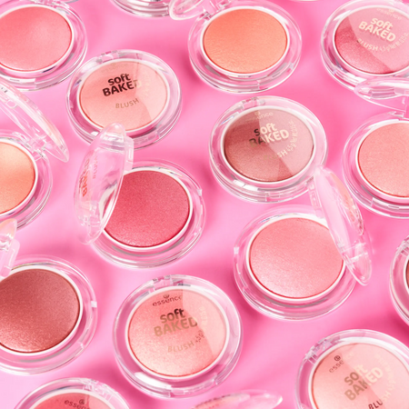 Fard de obraz, 20 Peach Please, Baked Blush, 4.5 g, Essence 704075