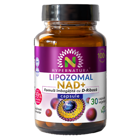 Lipozomal NAD+, 30 capsule vegetale, Hypernatura