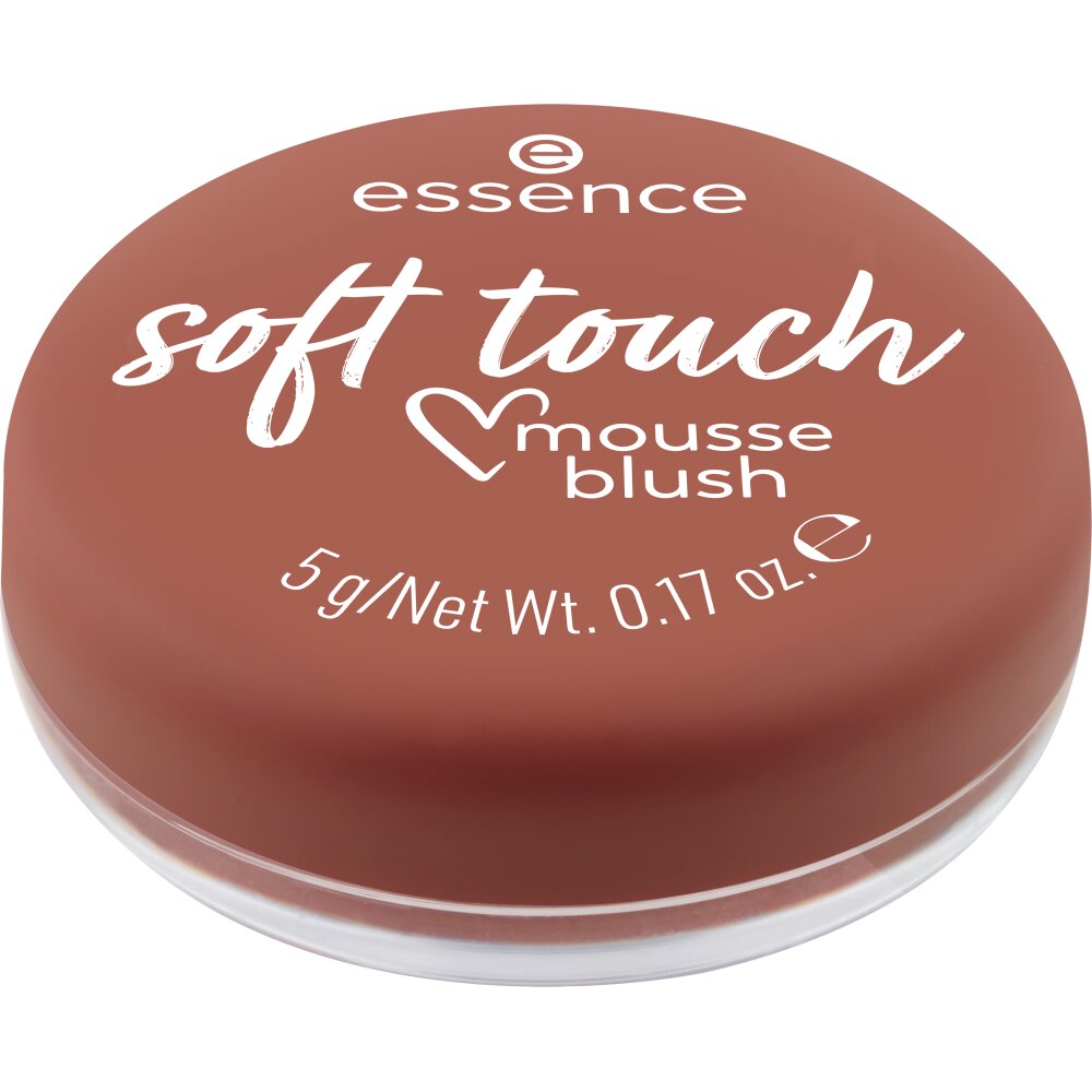 Fard de obraz spuma, 20 Rustic Rouge, Soft Touch Mousse Blush, 5 g, Essence