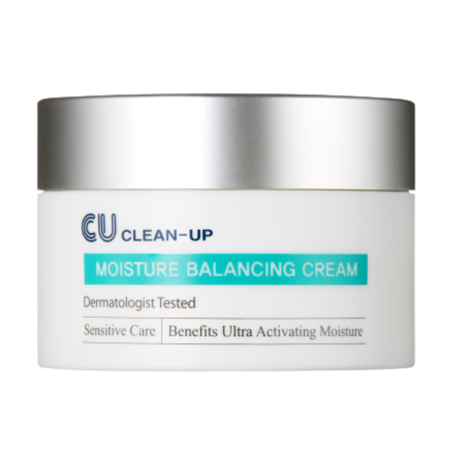 Crema hidratanta pentru echilibrarea tenului Clean-Up, 50 ml, CU Skin