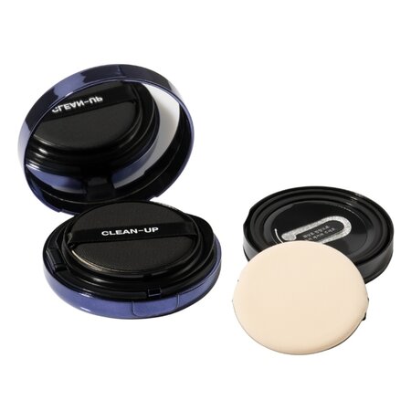 Fond de ten cushion cu SPF 50+ PA+++, nuanta 21 Clean-Up, 15 g + 15 g refill, CU Skin 708319