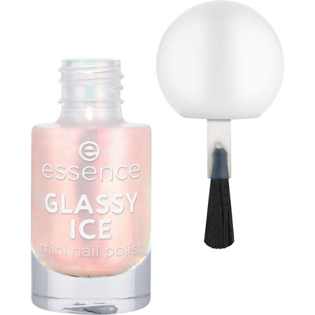 Lac pentru unghii 09 Glassy Ice, Mini Nail Polish, 5 ml, Essence 704293
