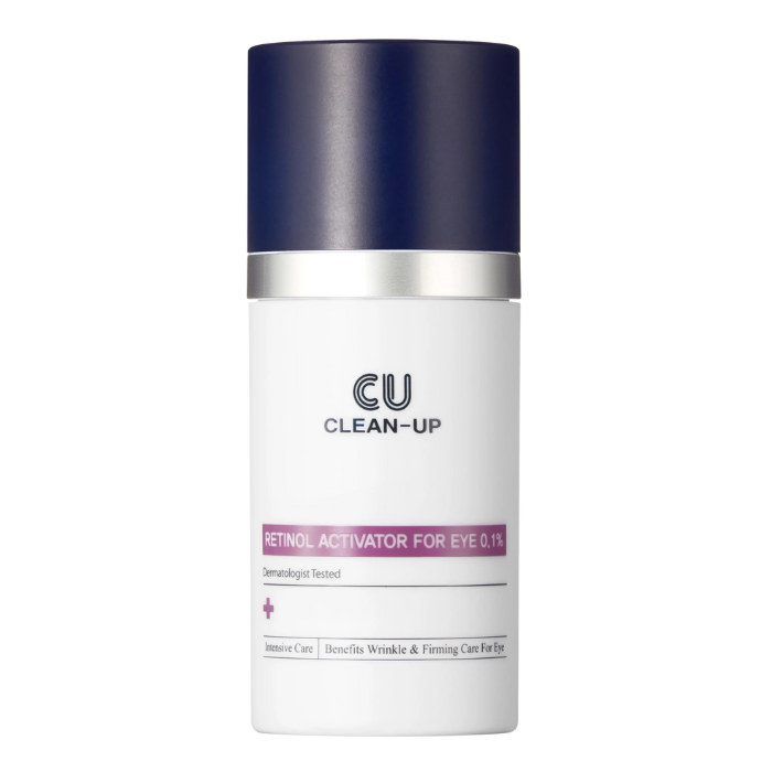 Serum cu retinol 0.1% pentru zona ochilor Clean-Up, 15 ml, CU Skin
