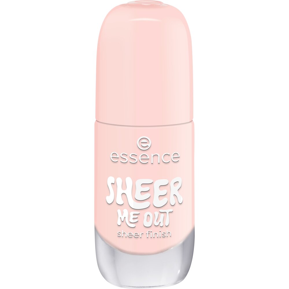 Lac de unghii 04 Sheer me Out, Gel Nail Polish, 8 ml, Essence