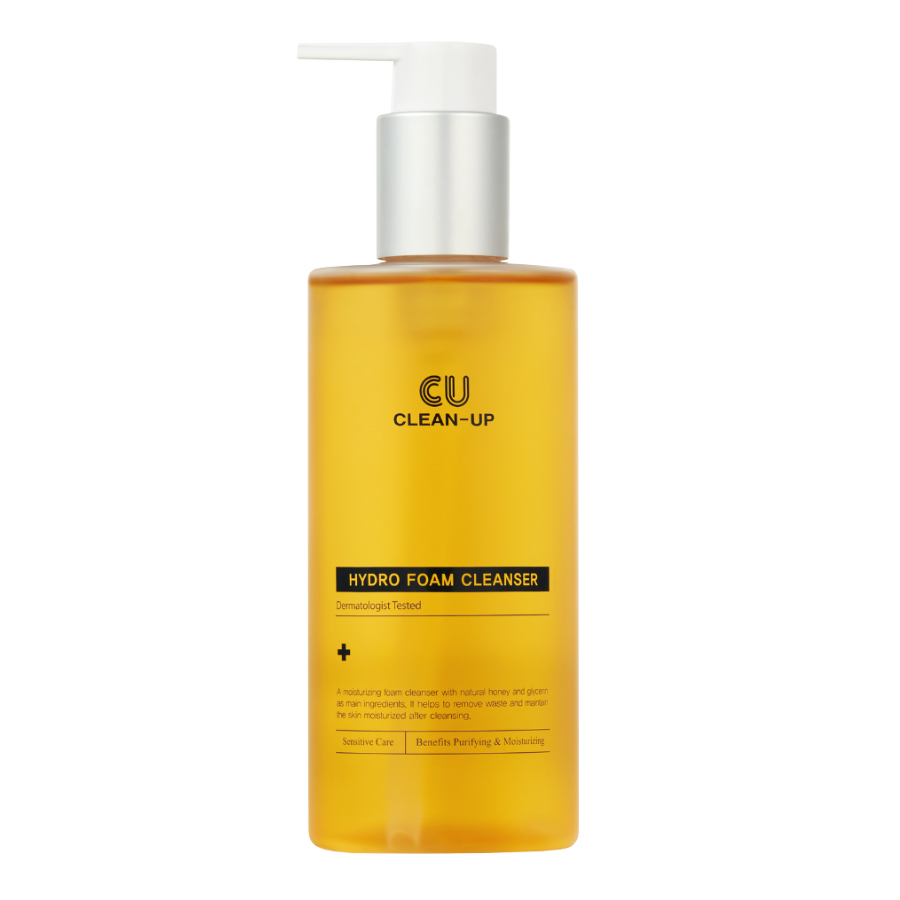 Spuma hidratanta de curatare pentru ten uscat Clean-Up, 250 ml, CU Skin