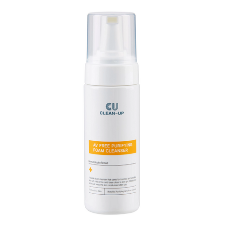 Spuma purifianta anti-imperfectiuni pentru ten gras Clean-Up, 180 ml, CU Skin