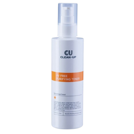 Toner purifiant anti-imperfectiuni pentru ten gras Clean-Up, 200 ml, CU Skin