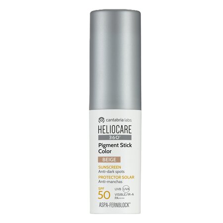 Stick color facial cu factor de protectie SPF 50, nuanta Beige Heliocare 360, 10 g, Cantabria 704501
