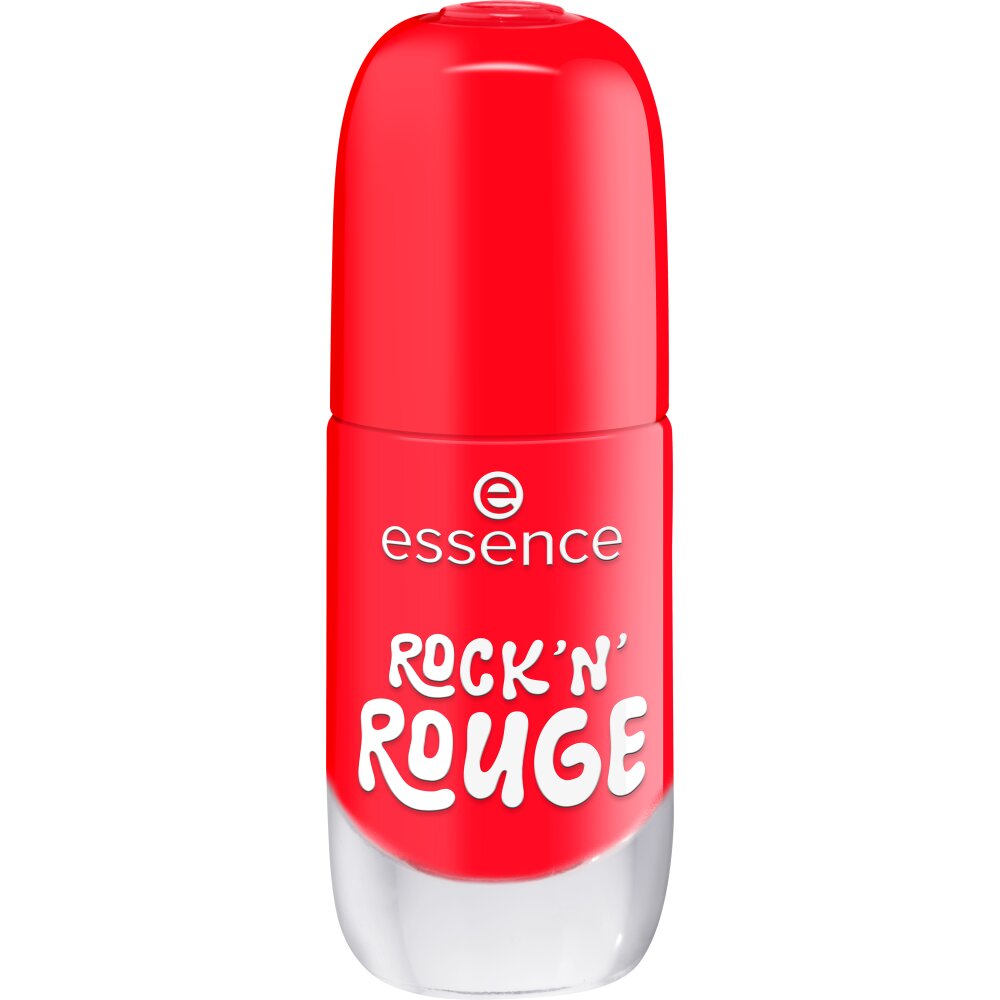 Lac de unghii 25 Rock N Rouge, Gel Nail Polish, 8 ml, Essence