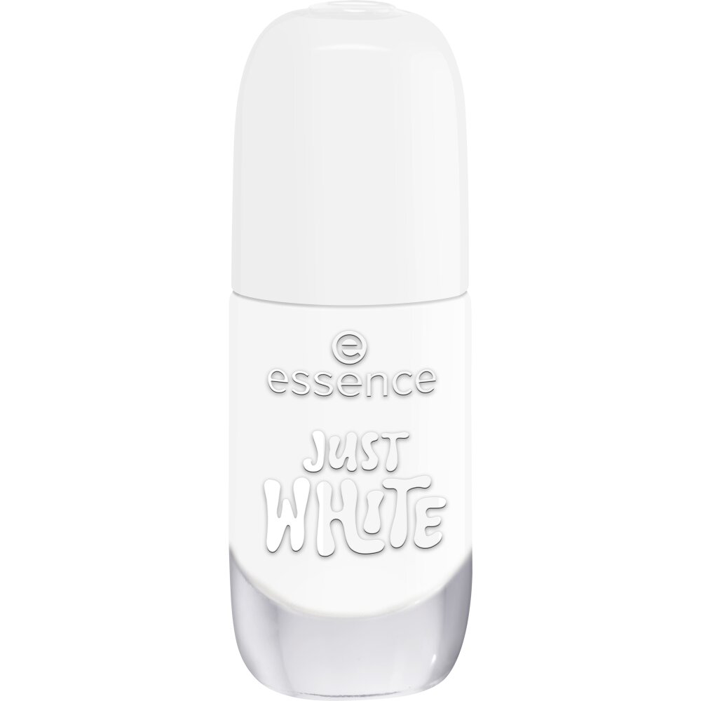 Lac de unghii 33 Just White, Gel Nail Polish, 8 ml, Essence