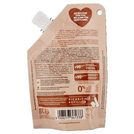Refill Sampon hidratant cu ulei de argan Hydra, 100 ml, Alama 704707