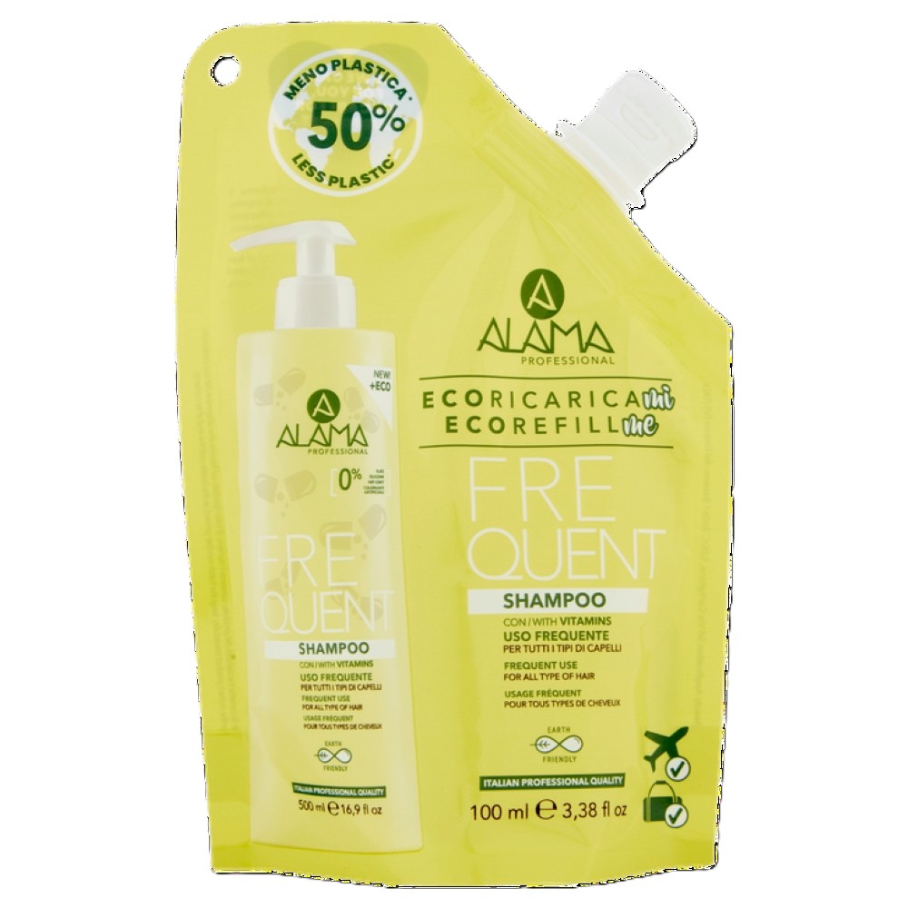 Refill Sampon pentru uz frecvent Frequent, 100 ml, Alama