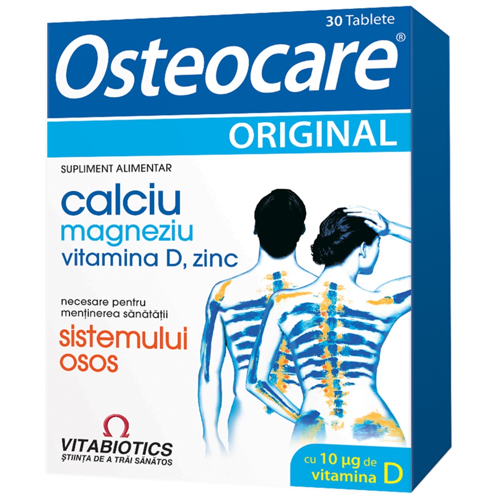 Osteocare Original, 30 comprimate, Vitabiotics