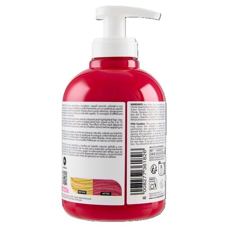 Masca pentru nuantarea parului Roz Color Mask, 300 ml, Alama 704768