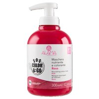 Masca pentru nuantarea parului Roz Color Mask, 300 ml, Alama