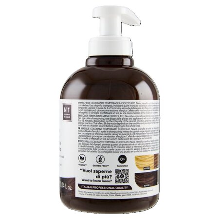 Masca pentru nuantarea parului Ciocolatiu Color Mask, 300 ml, Alama 704778