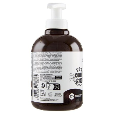 Masca pentru nuantarea parului Ciocolatiu Color Mask, 300 ml, Alama 704780