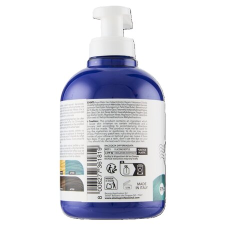 Masca pentru nuantarea parului Albastru Color Mask, 300 ml, Alama 704788