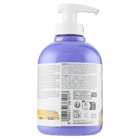 Masca pentru nuantarea parului Argintiu Color Mask, 300 ml, Alama 704796