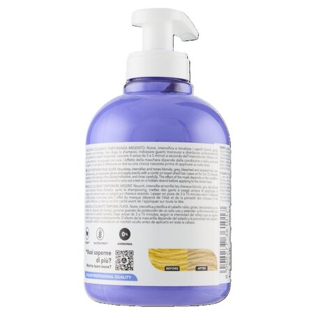 Masca pentru nuantarea parului Argintiu Color Mask, 300 ml, Alama 704795