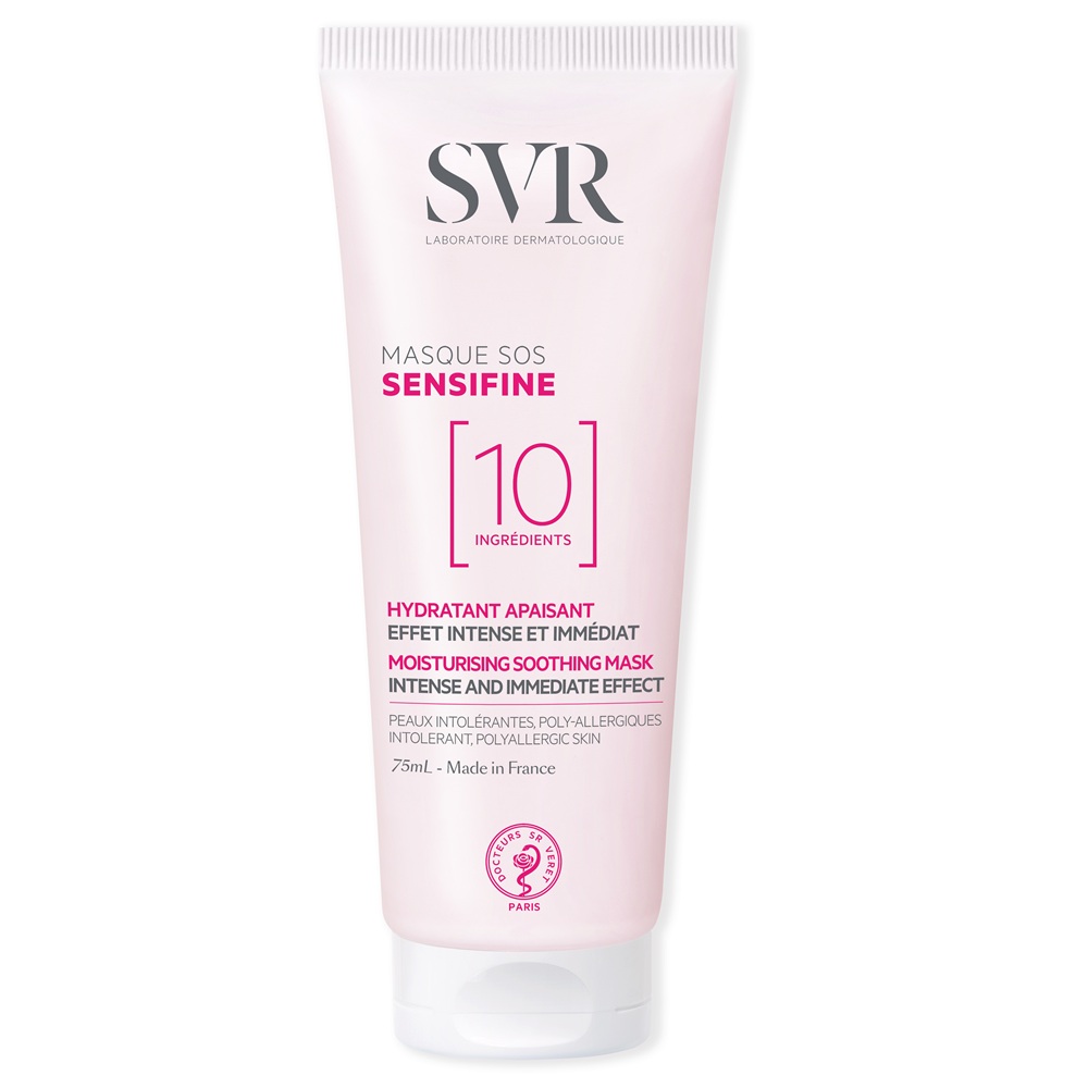 Masca de fata pentru pielea sensibila si iritata Sensifine, 75 ml, Svr