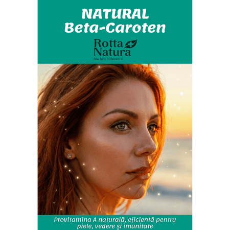Beta-Caroten, 12000 UI, 90 capsule vegetale, Rotta Natura 705266